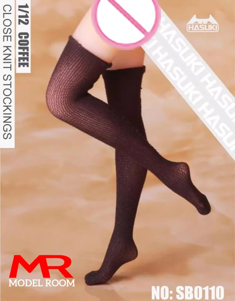 HASUKI SB01 SB03 SB04 1/12 Scale 3D Stockings Seamless Mesh Socks Clothes Accessories Fit 6'' Female Soldier Action Figure Body