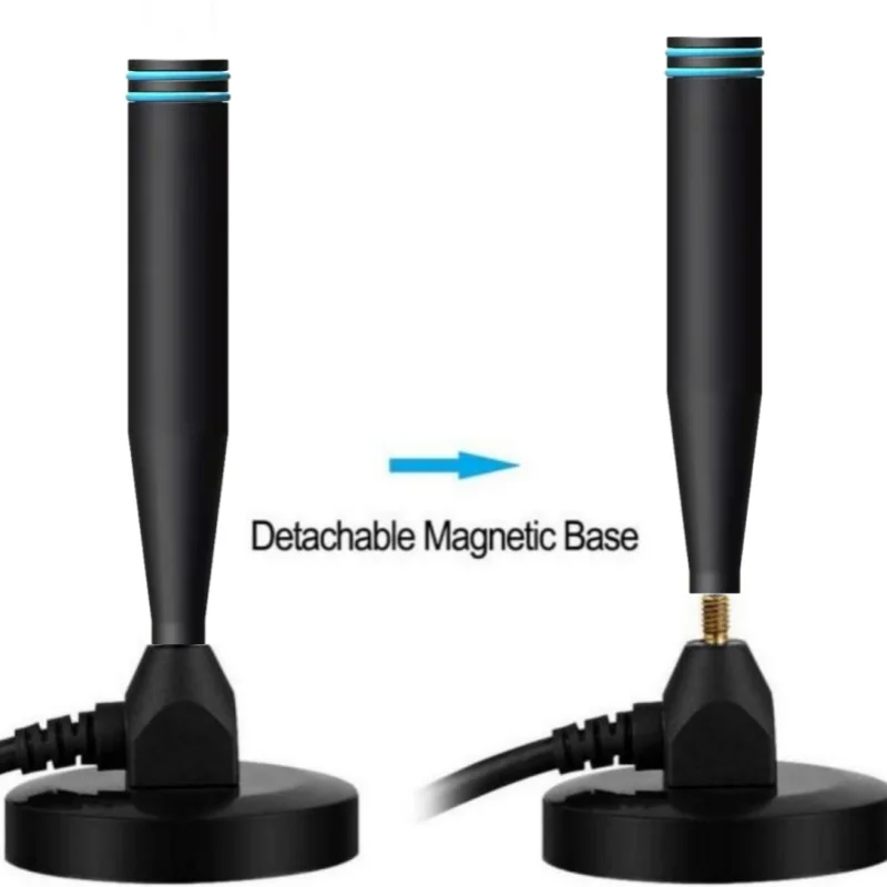 Indoor Digital TV Antenna Mini HDTV Antenna DVB-T2 Terrestrial Wave Antenna Hot-Selling European And American Style