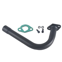 Tubo di scarico 45 °   Piega verso il basso per Coleman CT200U 212cc 196cc Honda GX160 GX200 Go Kart Mini Bike