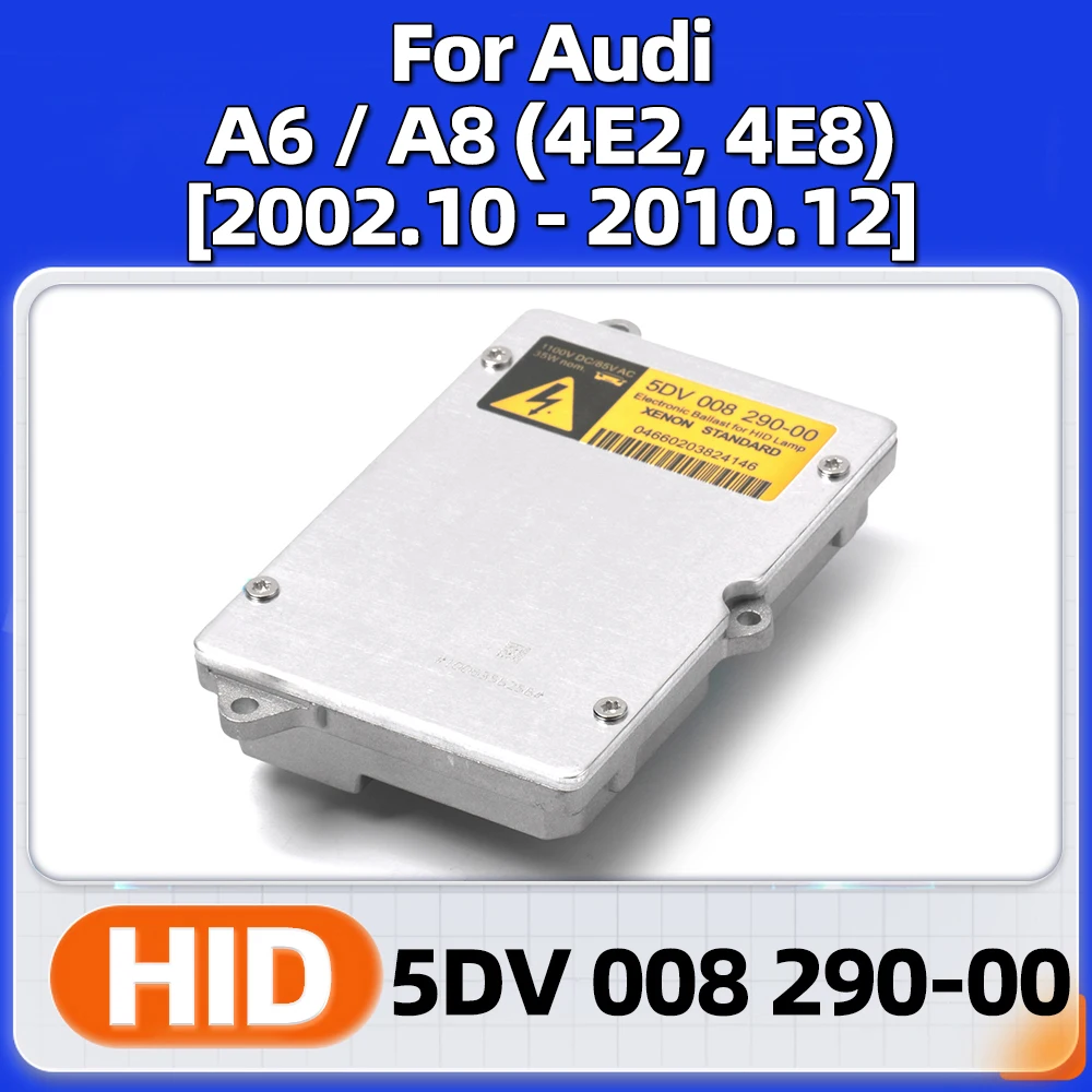 

5DV 008 290-00 5DV008290 5DV00829000 Xenon HID Ballast Block For Audi A6 / A8 (4E2, 4E8) 2003 2004 2005 2006 2007 2008 2009 2010