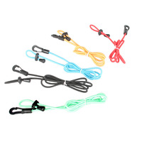 elastic rope to fix paddle shaft oar rod connect avoid losing in inflatable boat using useful accessory multi color safe leash