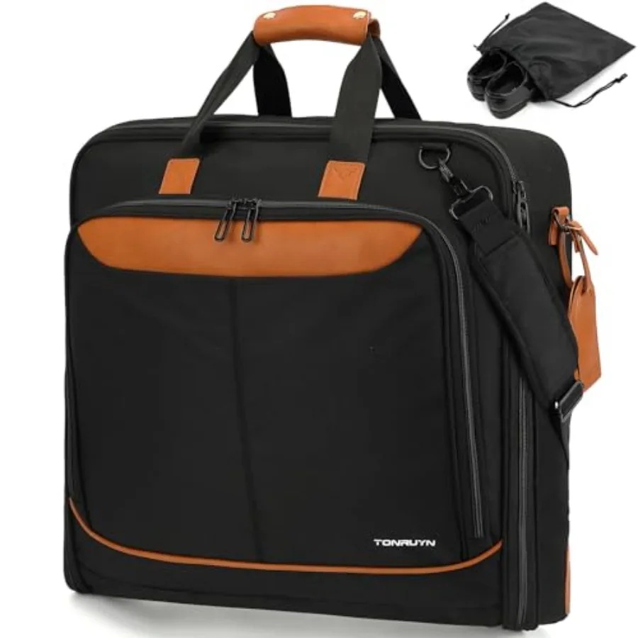 

Travel Garment Bag Carry on Suit Bag for Men Women 51'' Garment Bags for Travel Business Waterproof Hanging Suitcase Luggage Ba