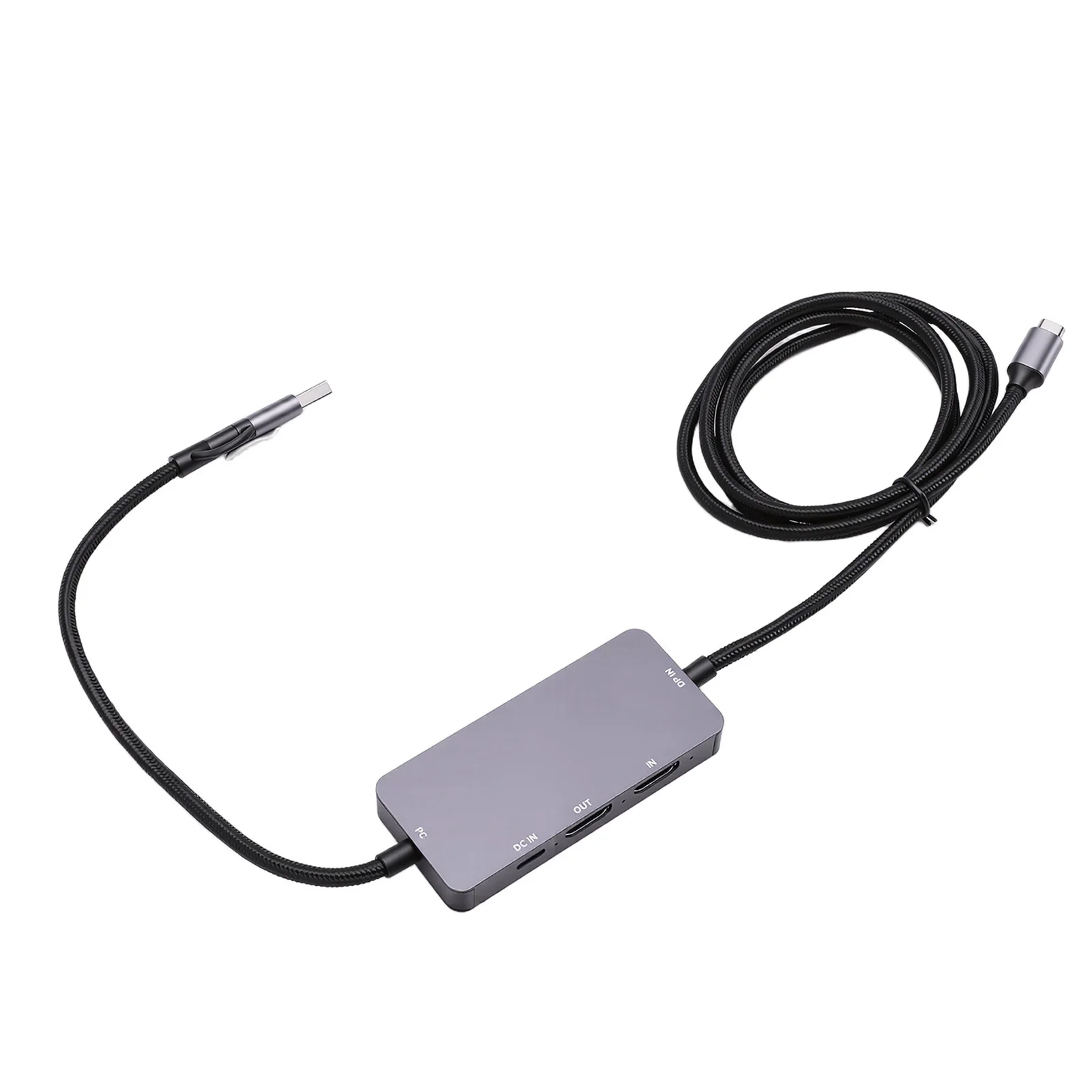 

Карта видеозахвата Поддержка устройства Мультимедийный интерфейс HD Вход типа C Внешняя карта записи видео с портами USB A и C