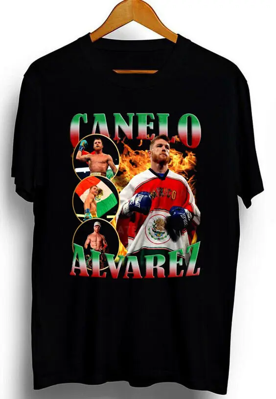 Canelo Alvarez T Shirt Boxing Gift For Fan Cotton Unisex Te7200