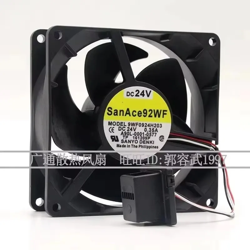 New 9WF0924H203 24V 0.35A 9CM 90*90*32mm Genuine Insertion Head NACO FANUC Special cooling Fan A90L-0001-0577