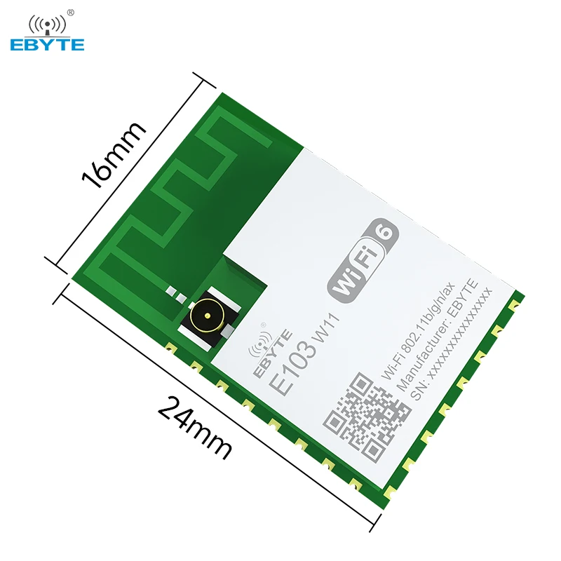 WIFI6 Module BLE5.1 EBYTE E103-W11 Support AT Command OTA Upgrade MQTT 10dBm High-Speed Data Transmission SMD Bluetooth Module