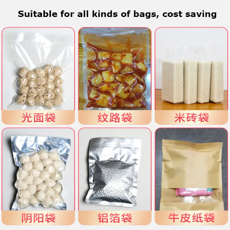 Vacuum Food Sealers Commercial Home Automatic Large Tight Packing Machine Sealing Maker Compression