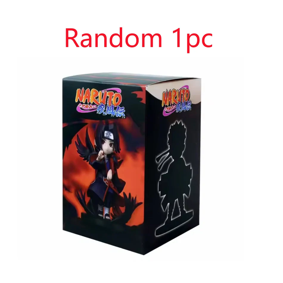 

New Naruto Shippuden Akatsuki Arc Series Trendy Blind Random Box Toys Mystery Box Guess Action Figure Surprise Gifts