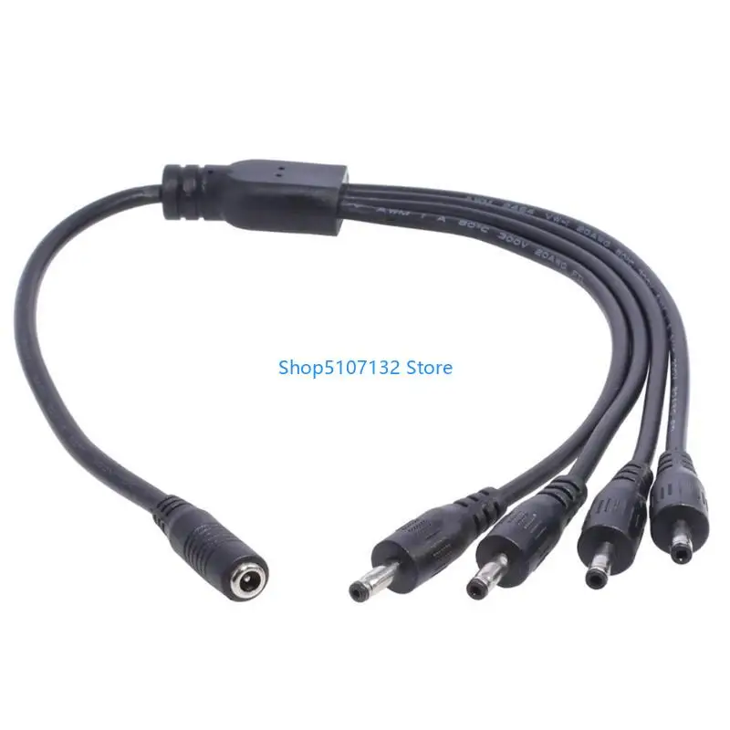 87HD 3.5mm x 1.35mm Barrel Plug Splitter Adapter Cable for Facial-Cleansers LED
