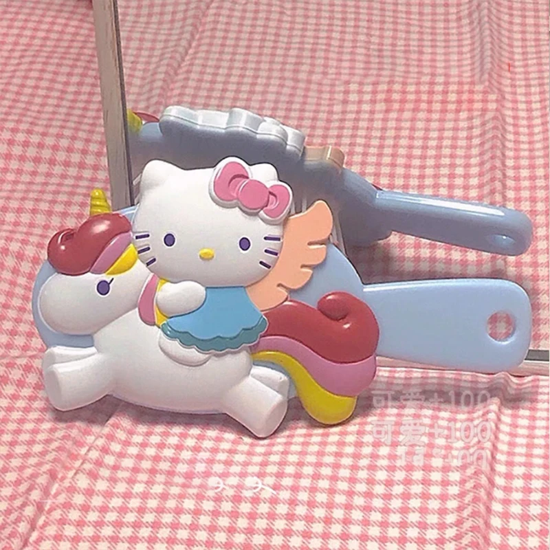 

Hello Kitty Y2K Comb Sanrio Kawaii Animal Comb Girly Heart Cartoon Cute Kt Cat Comfortable Hair Comb Fashion Ins Toys for Girls