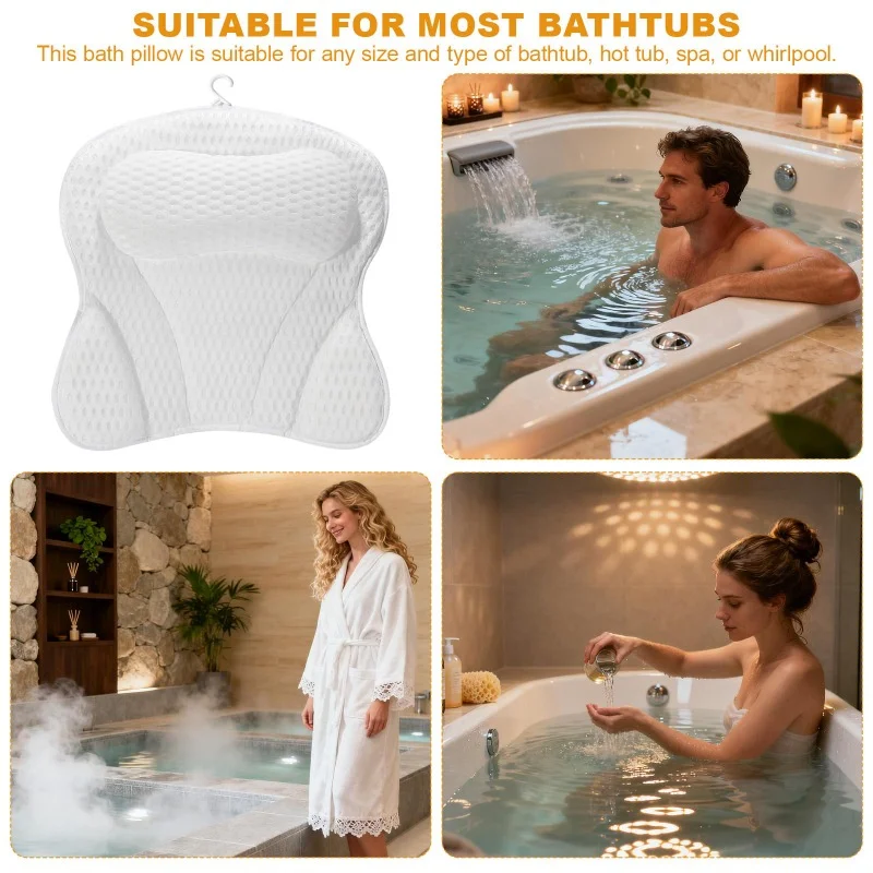 Thumbnail 4 - #13 Latest Bath Pillows Offers