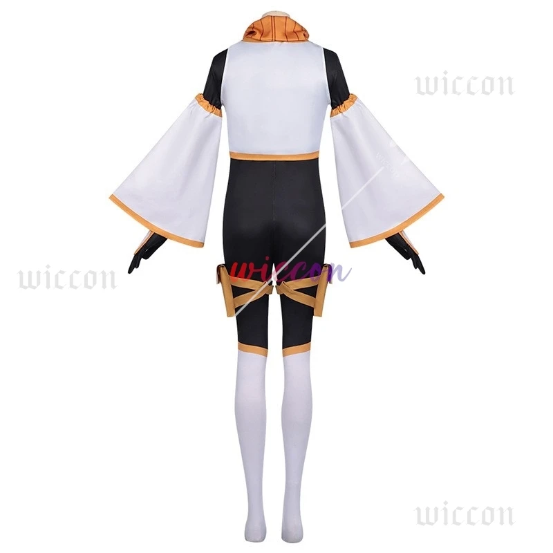 Disfraz de Kanae Natsumi, mono de Anime, estoy vivo con un Otaku NEET Kunoichi, accesorios para fiesta de Halloween para mujeres y niñas