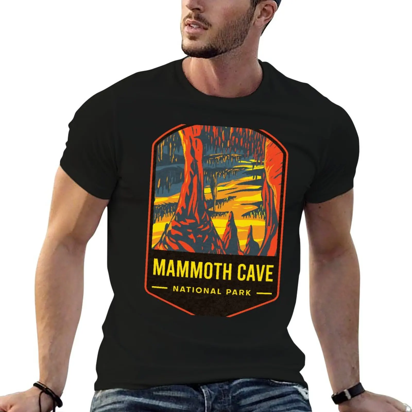 Mammoth Cave National Park Premium Scoop T-Shirt shirts graphic vintage sweat mens t shirts casual stylish