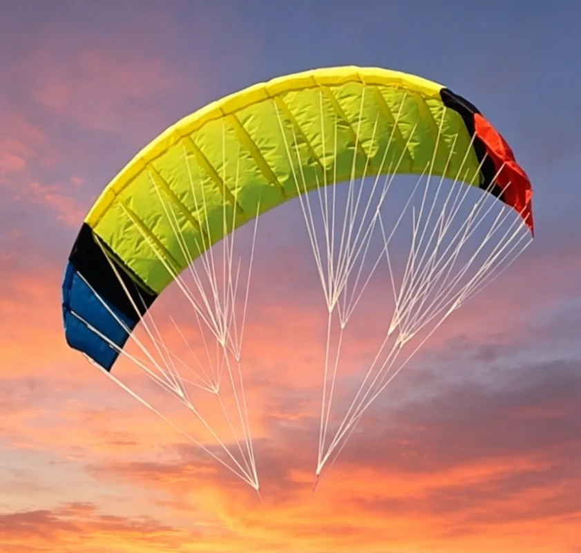 1-2.36M RC Paraglider Canopy Replacement Wing Cloth for Remote Control Powered Paragliding Airplane