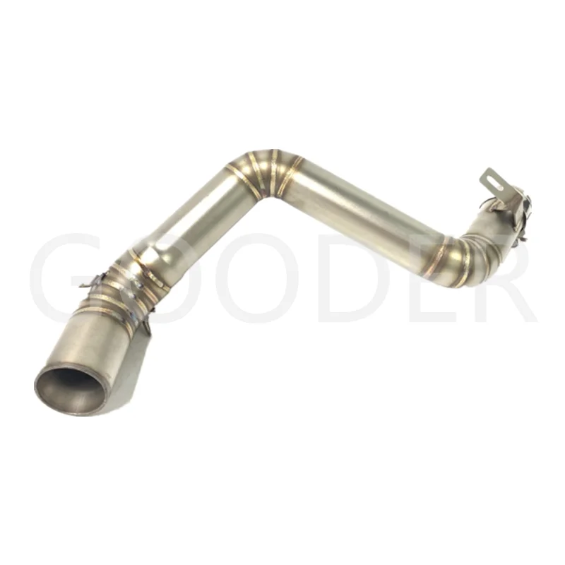 GOODER-PQHD-028 2017+ Duke 250 390  Modified Motorcycle Exhaust Pipe For KT