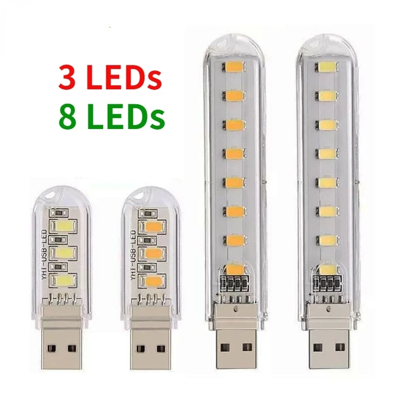 Usb-лампа для чтения, 3-24 дюйма