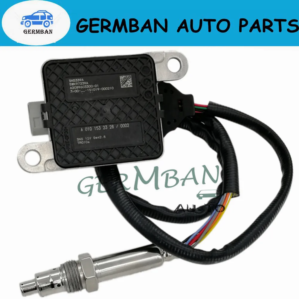 

5WK97339A 8-wire Nitrogen Oxide Oxygen Nox Sensor A0101532328 For Detroit DIESEL DD13 DD15 DD16 Engine Outlet for Mercedes-BenZ