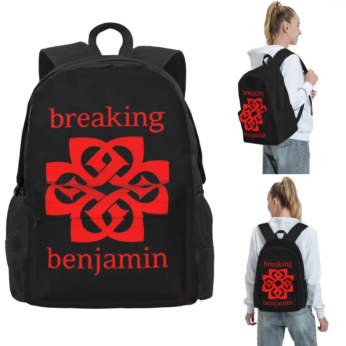 

I Will Not Bow Backpack Hot Sale Daypack Large Capacity Boys Girls BookBag School Bag Shoulder Bags for Men Women