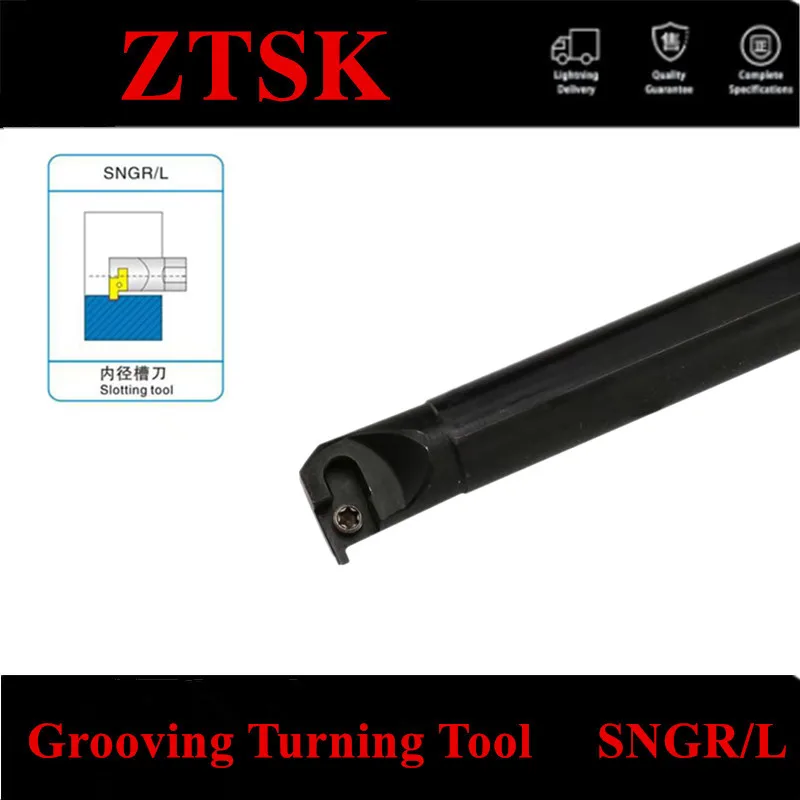 SNGR10K08 SNGR20R09 CNC Internal Grooving Lathe Tool Holder SNGR Micro hole Indexable Lathe for 8GR 9GR Insert SNGR Internal