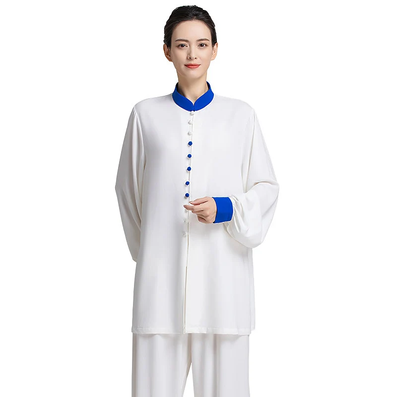 Cotton Linen Tai Chi Suit Women Men Stylish Zen Baduanjin Qigong Training Wear Youth Fashion New Arrival Practice Outfit Design