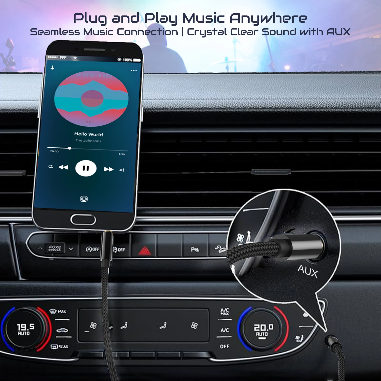 Рисунок 2 - Позолоченный аудиокабель Aux 3