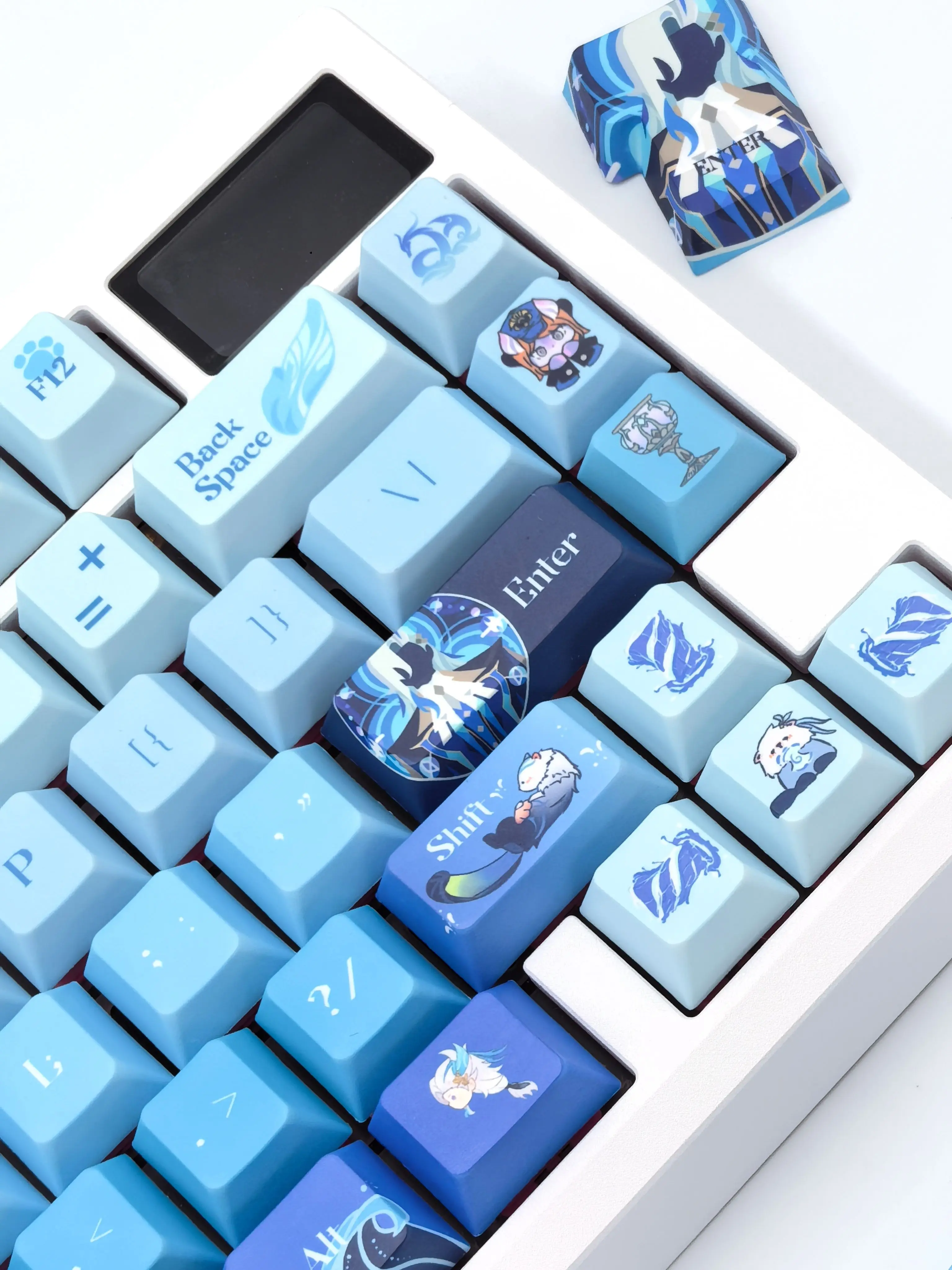 Copritasti Genshin Impact Neuvillette altezza fabbrica