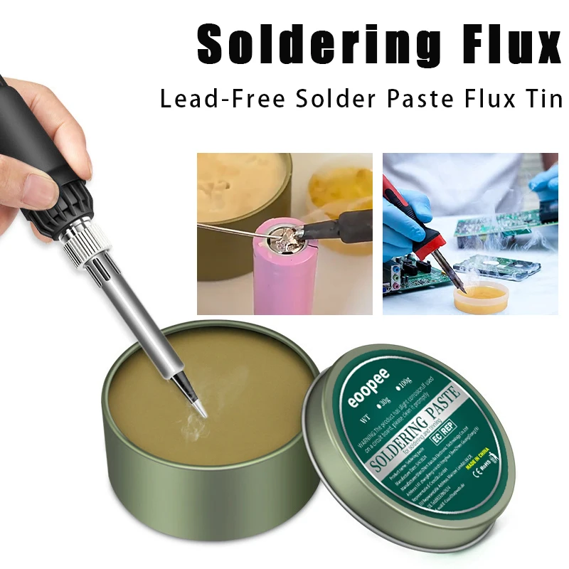 pasta de solda para circuito componentes de solda lead professional welding flux rosin 30g 100g 01