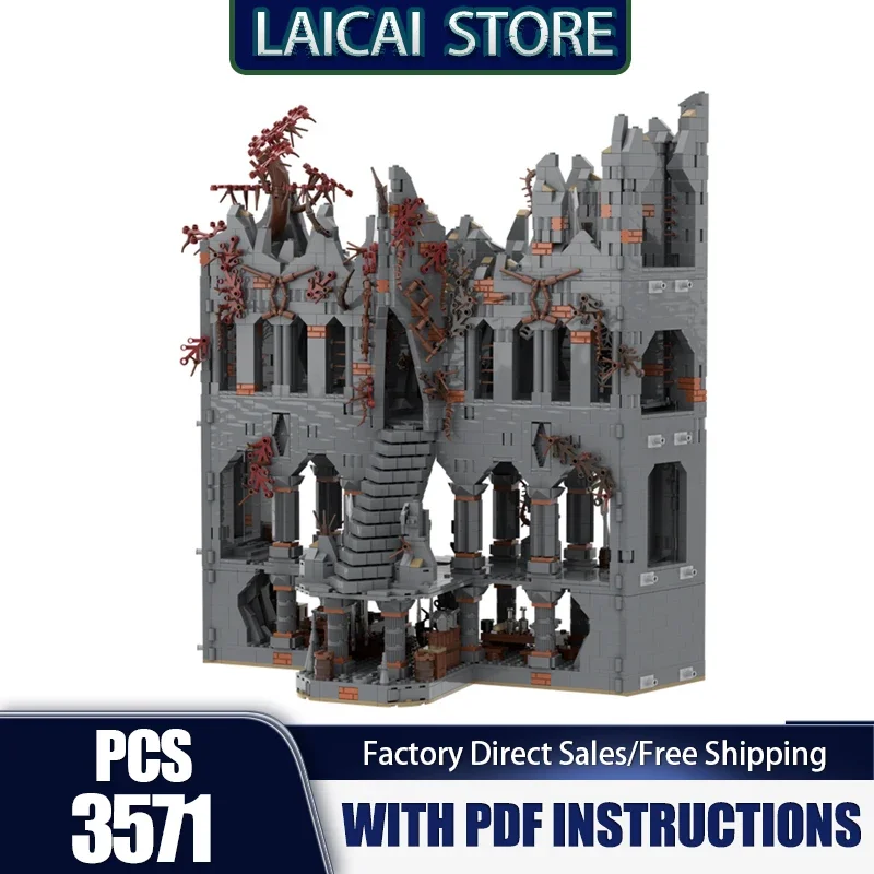 マジックリングモデル Moc ビルディングレンガ ダークウィッチクラフトの丘 4/8テクノロジーモジュラーブロック クリスマス DIY おもちゃ ホリデーギフト