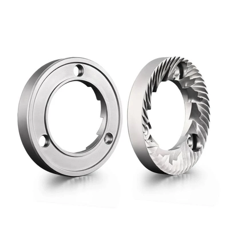 X09A For Rancilio Rocky& MD 40 Espresso Compatible 2Pcs Coffee Grinder Burr Replacement Set- Works Doser& Doserless Models