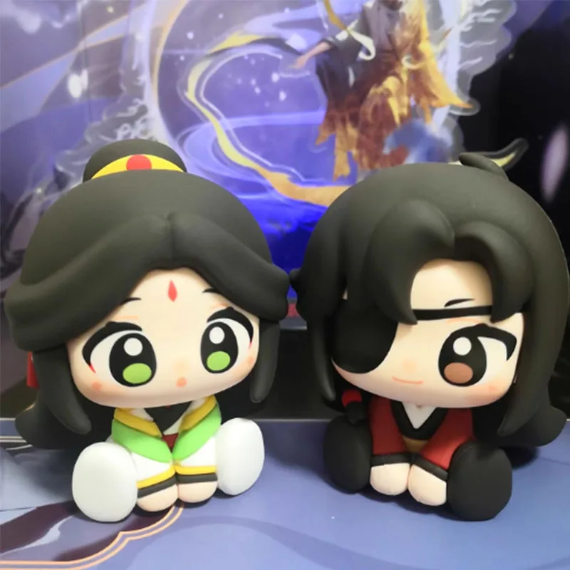 

Heaven Official'S Blessing Mingyue Loulan Series Blind Box Sweet Cute Cartoon Hua Cheng Xie Lian Dolls Toys Girl Surprise Gift