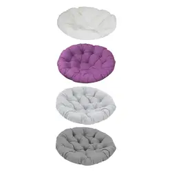 Papasan Chair Cushion Egg Chair Cushion Garden Chair Mat Washable Thick Round 15.7inch for Rocking Chair Seats Sturdy