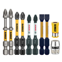 Makita Bosch DEWALT Phillips #2 Impact Screwdriver Bit No-Slip High Hardness PH2 SL8 1/4\