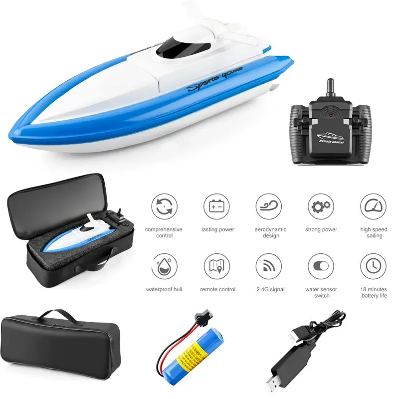 

F1 High Speed RC Boat Remote Control Race Boat 4 Channels for Pools, Lakes and Outdoor Adventure