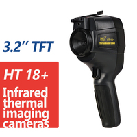 HT 18+ Handheld Infrared thermal imaging cameras, 3.2-inch TFT full-view LCD large display screen, 8~14H Wavelength