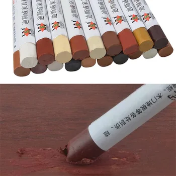 1PC Colorful Furniture Repair Wax Crayon Furniture Floor Wood Filler Sticks Repair Kit For Stains Scratches