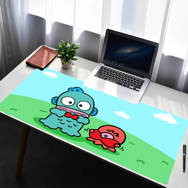 

Mouse Pad PC Non Slip Rubber Anime Mousepad Laptop Gamer Cabinet Keyboard Pad H-hangyodon Office Computer Gaming Desk Mouse Mat