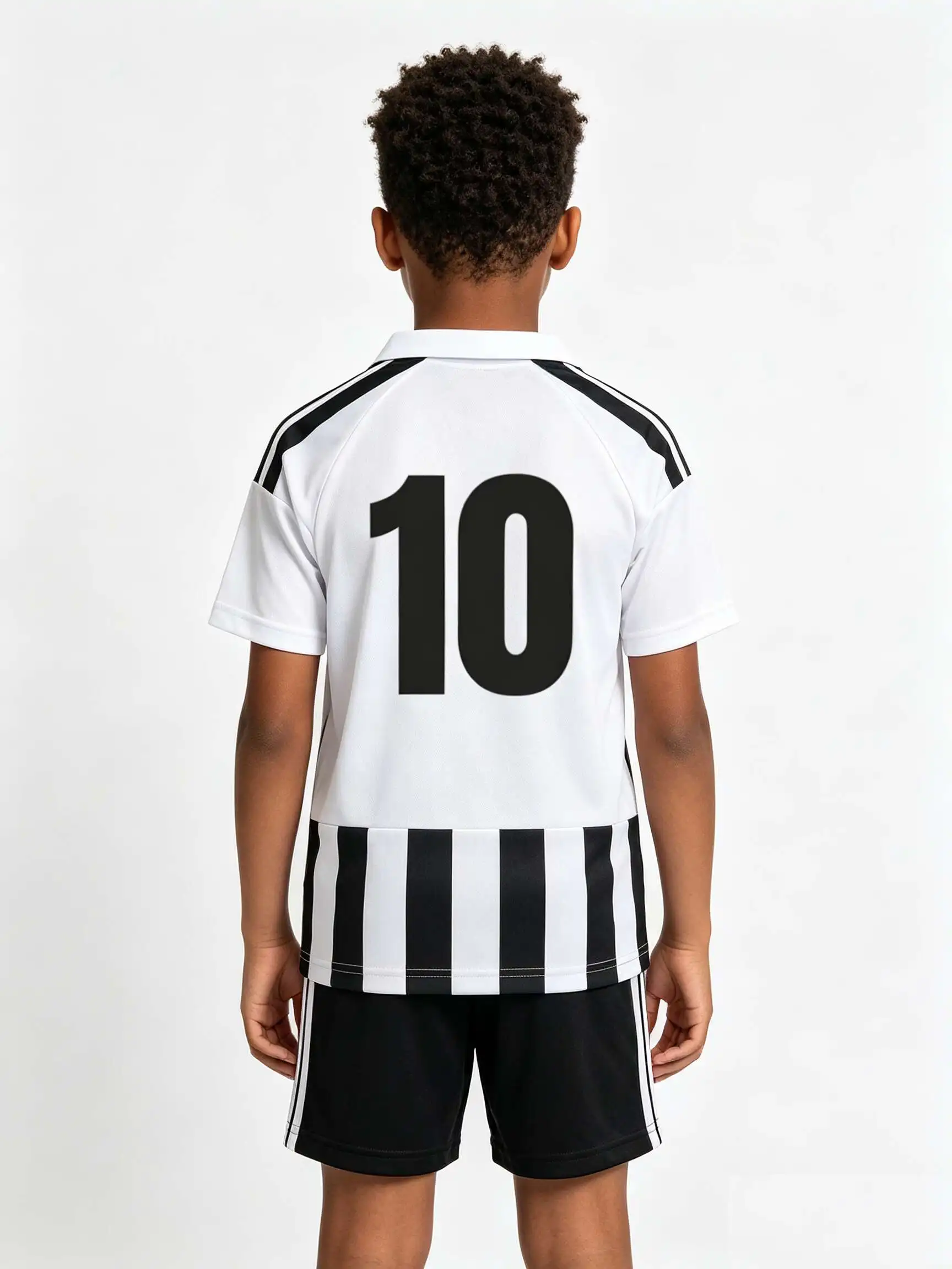 New 26/27 Unisex Blank Soccer 2‑Piece Set, Kids Adults Parent‑Child Kit, Custom No.1 7 8 9 10 for School Outdoor Team Sports
