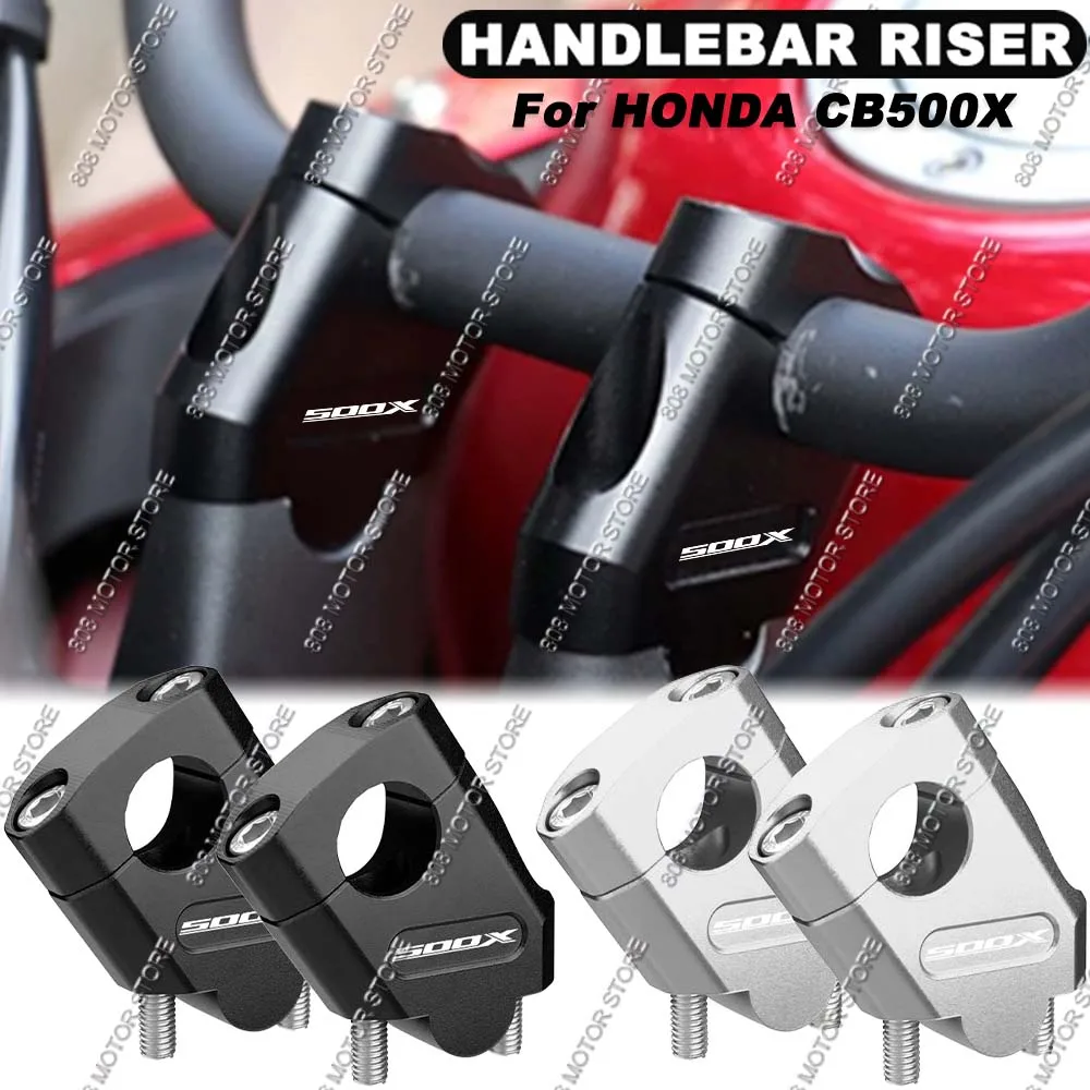 

For Honda CB500X cb500x Motorcycle Handlebar Riser Bar Mount Handle Clamp Better Upright Position