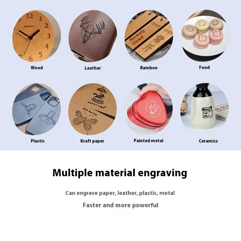 Mini Laser Engraver, Small Portable Marking Machine, Home DIY Mini Engraving Machine, Electric Wood Carving Machine