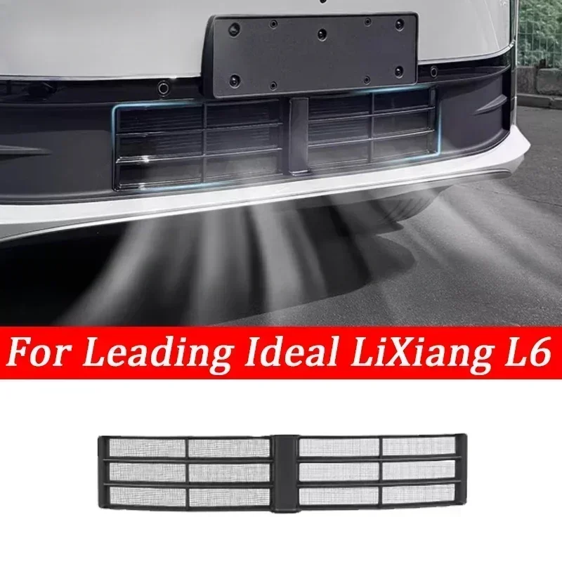 Insect Net Three-stage Detachable Front  Middle Protective Cover For Leading Ideal LiXiang L6 Modification Supplies Accessories