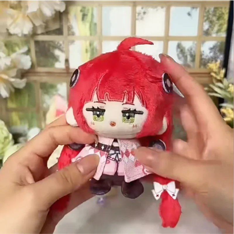 Autentyczny brelok pluszowy Zenless Zone Zero Ukinami Yuzuha i Alice Thymefield, mała figurka do siedzenia, gadżet anime, prezent.