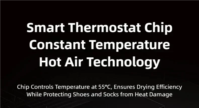 TINSOL Vierarmiger Schuhtrockner mit Duft 48 ° C Intelligente UV-Licht-Sterilisation und Desodorierung mit konstanter Temperatur – Detail 15