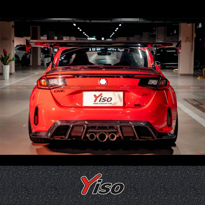 Suitable for Civic 11 FL5 TYPER APR GTC300 Modified encirclement GT WING carbon fiber tail