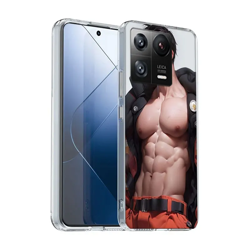 Coque de téléphone souple Himbo Muscle Man, Sexy, Xiaomi Mi 13, 12, 12T, 12X, 11 Ultra, 11T, 11i, 10 Lite, 10T Pro, 9, 9T, 8, CC9E, 6X, 5X, A3, A2, A1, C