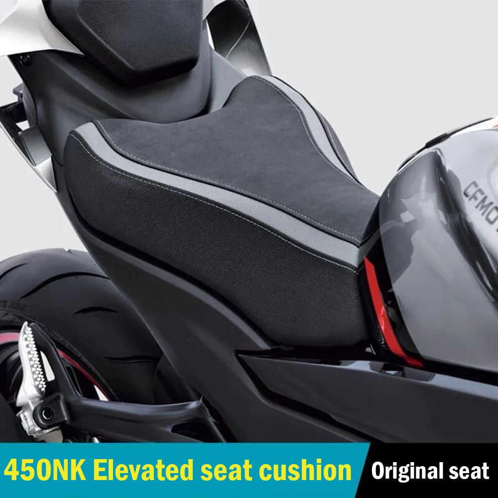 For CFMOTO 450NK CF450NK CF400-7 Motorcycle Seat Cushion  seat cushion Original seat cushion 20mm increase Modified cushion