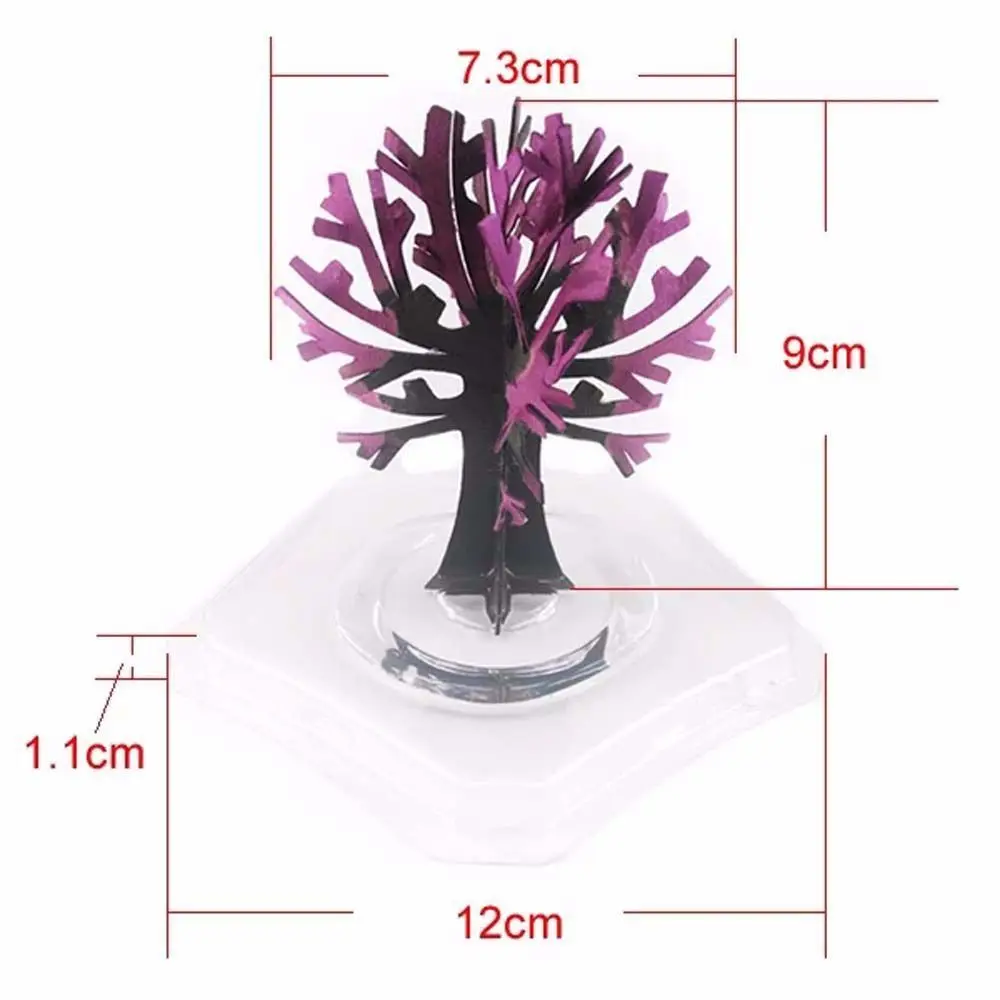 Papierbaum blühend DIY Cherrytree Papier Sakura Kristall Bäume magisch Papier magischer wachsender Baum Japan Desktop Kirschblüte