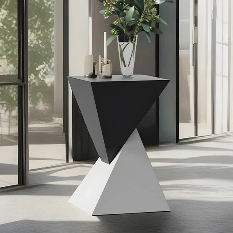 Creative latest side table high-end irregular small coffee table durable simple modern living room side table