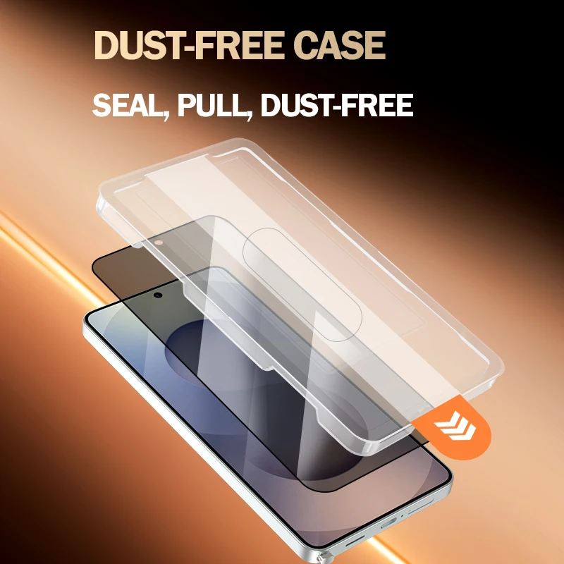 

For Samsung Galaxy S26 Ultra S26 Plus 5G LeReach CF 2pcs Privacy Tempered Glass HD Clear View Vista Guard Screen Protector