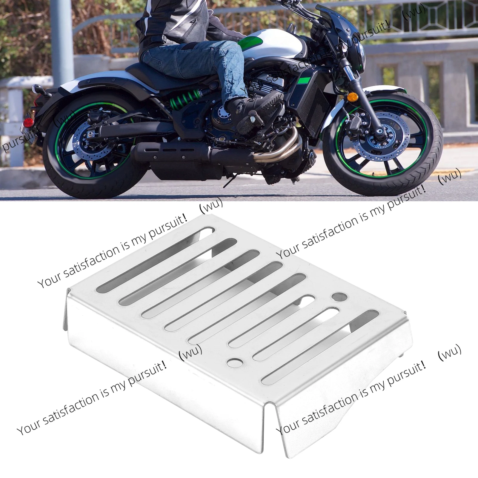 Voltage Regulator Grill,Rectifier Rectifier Cover Voltage Regulator Protector Case Fit for KAWASAKI Vulcan VN 900 2006‑2020