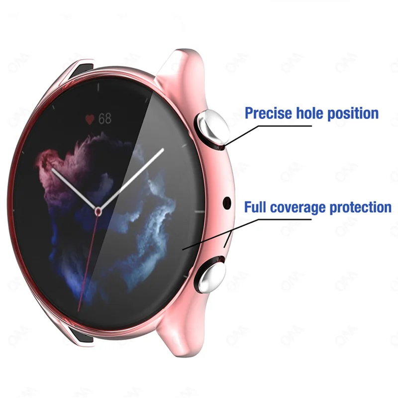 Casing + Tali untuk Amazfit GTR 2 2e Tali Baja Tahan Karat Casing Pelindung Layar untuk Amazfit GTR 3 3 Pro Cover Pengganti Korea